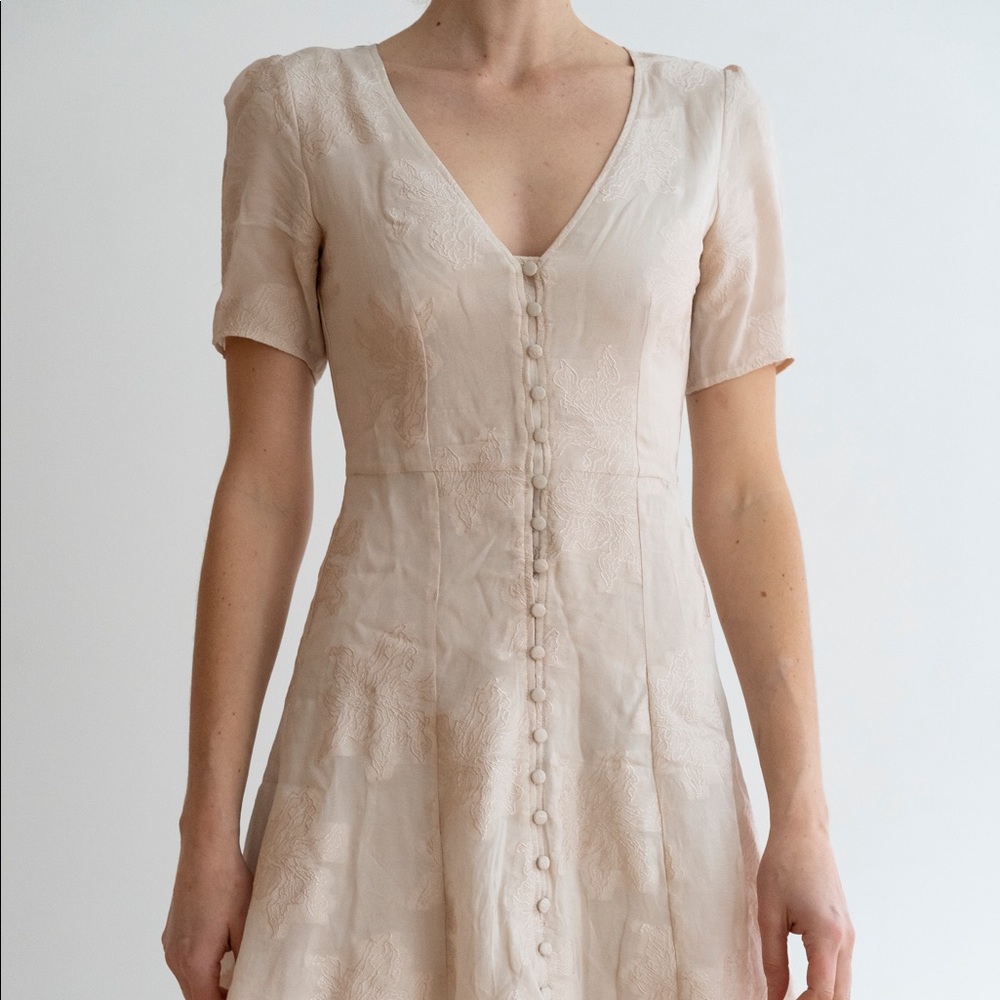 H&M Romantic Button-Down Dress